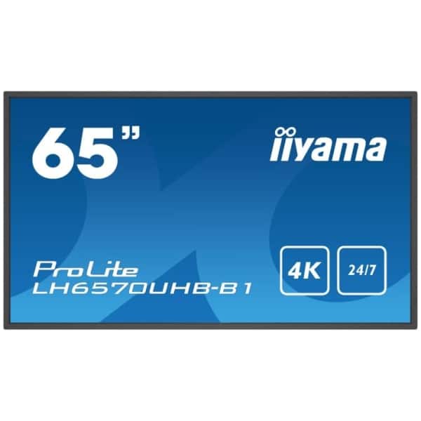 iiyama 65inch Super Slim 3840x2160 4K UHD VA panel