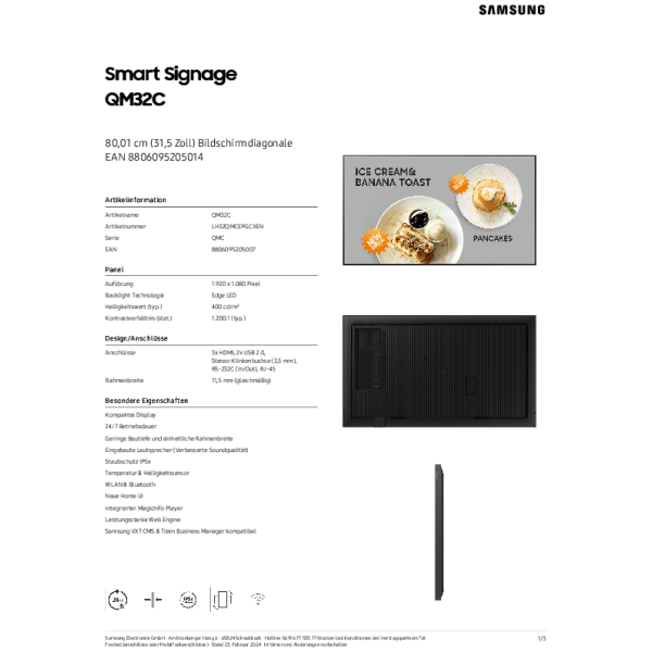 Samsung LFD 32