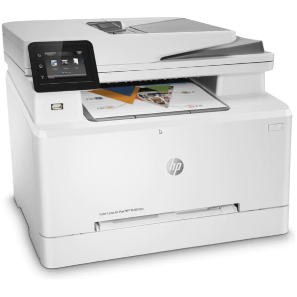 HP Color LaserJet Pro MFP M283fdw printing