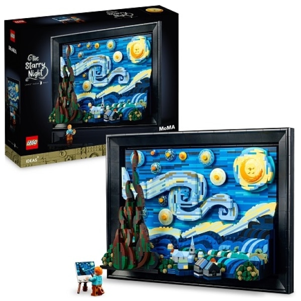 LEGO Ideas 21333 Vincent van Gogh – Hvězdná noc