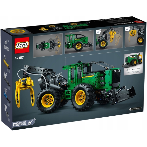 Funkční rameno LEGO Technic Lesní traktor John Deere 948L-II