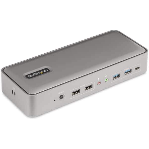 StarTech.com Dual-Laptop USB-C KVM Dokovací Stanice