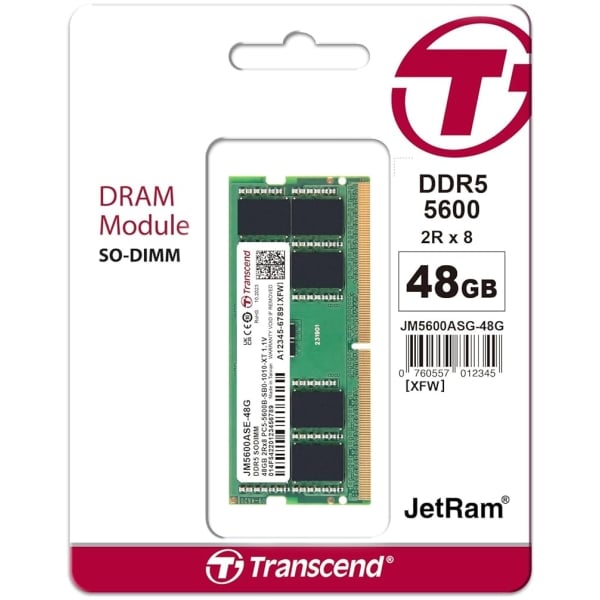 Transcend DDR5 On-die ECC