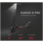 Elektrická kolobežka Kugoo S1 Pro-celá-parametre