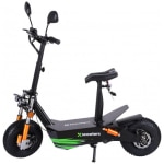 Elektrická kolobežka X-Scooters XR04-čierna-zboku-2