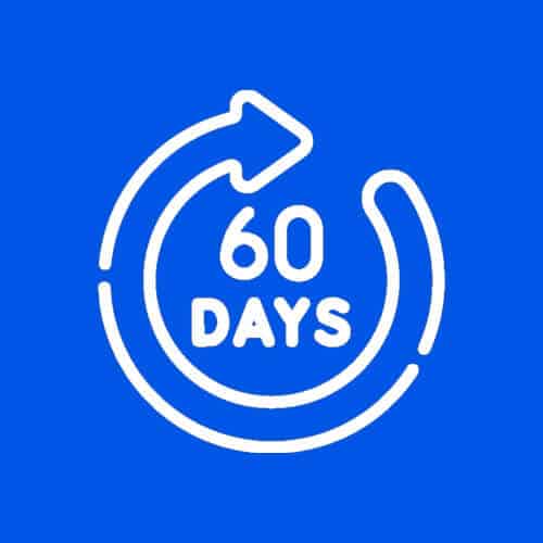 Možnost vrátit zboží do 60 dnů