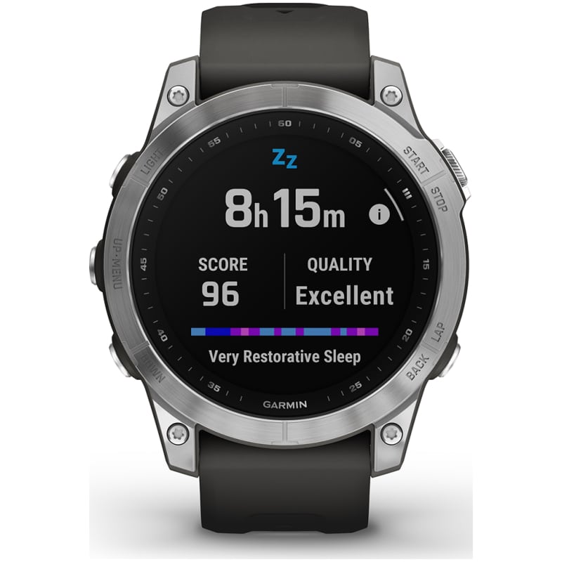 inteligentne hodinky garmin fenix 7 standardna edicia strieborne de8313