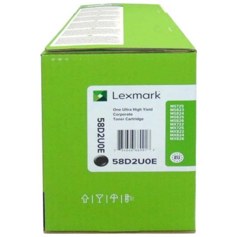 toner lexmark 58d2u0e 5ae541