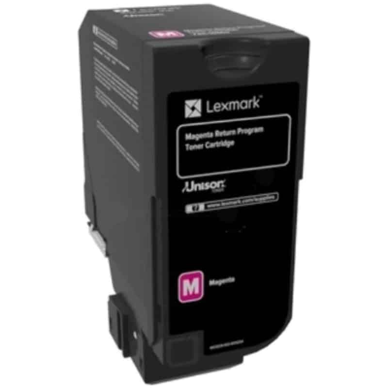 toner lexmark 74c2hme magenta 568e5c