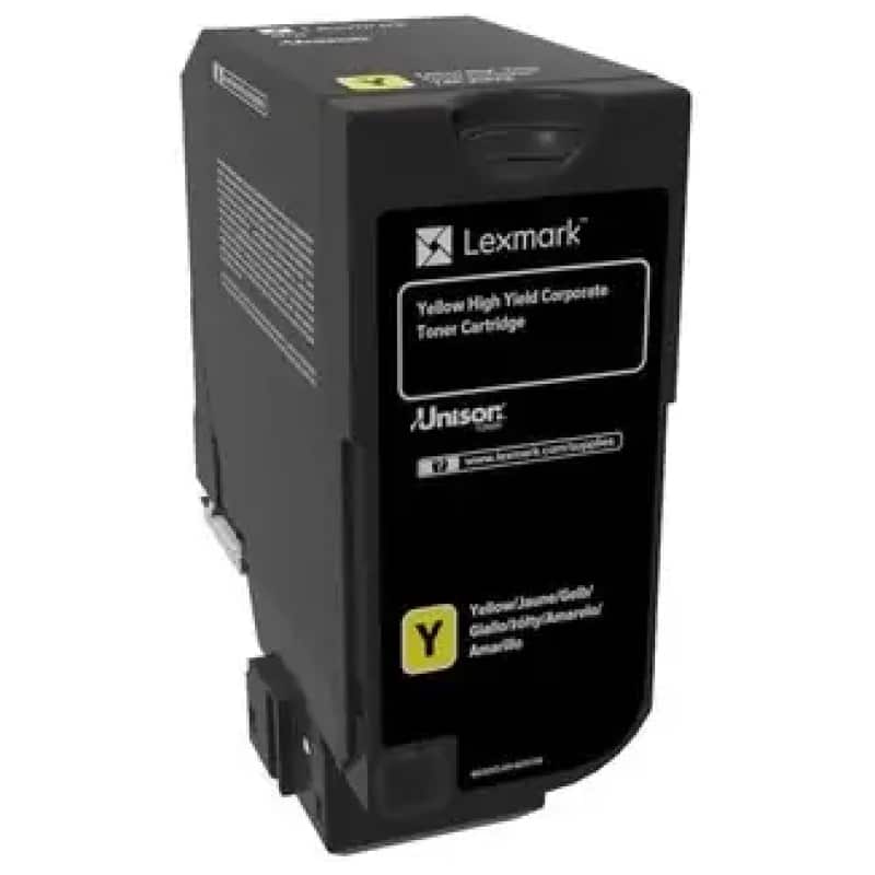 toner lexmark 74c2hye zlty 28b980