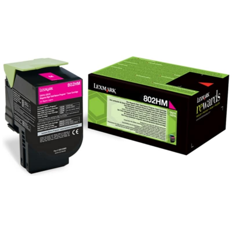 toner lexmark 80c20m0 magenta b2fb24