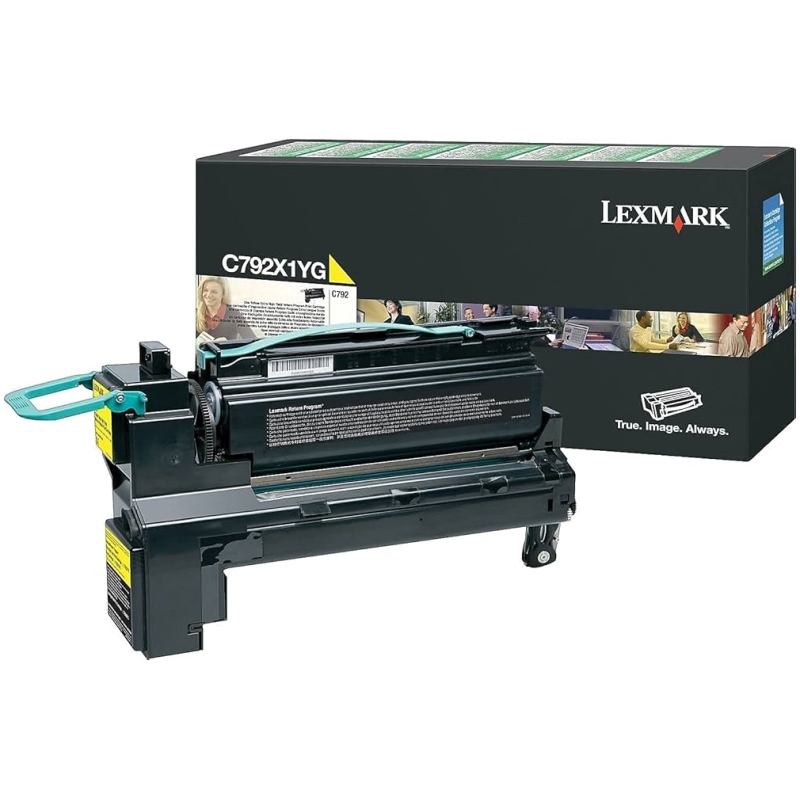 toner lexmark c792x1yg zlty be3c23