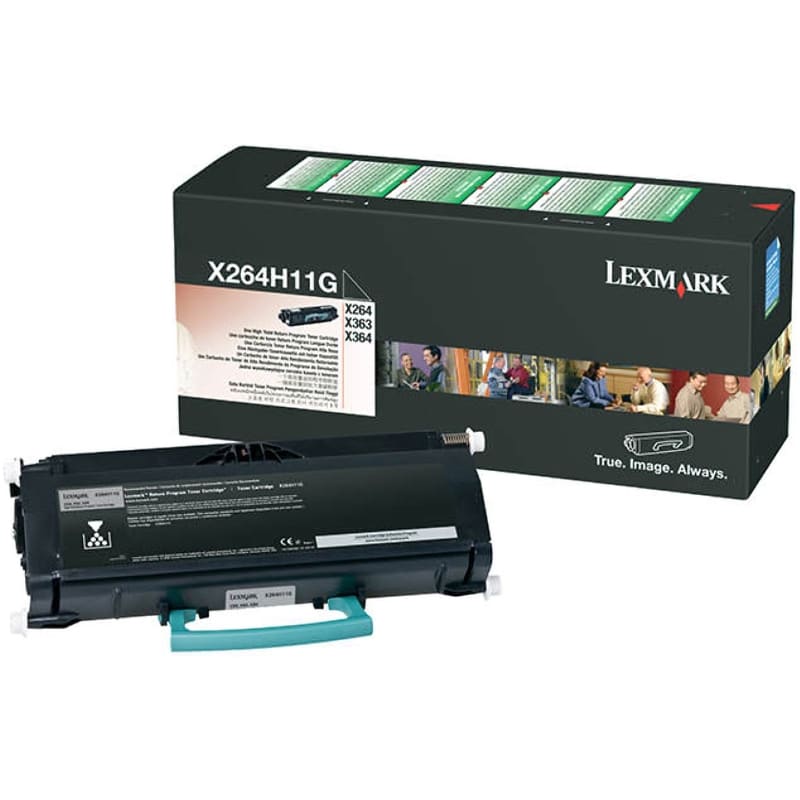 toner lexmark x264h11g 2375d1