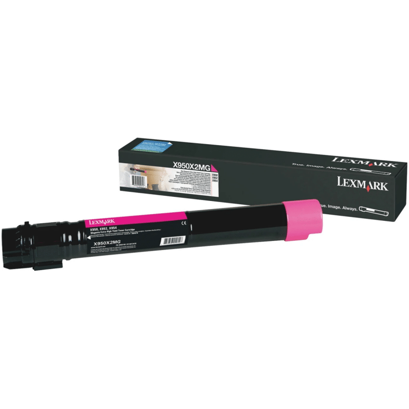 toner lexmark x950x2mg magenta 19badb