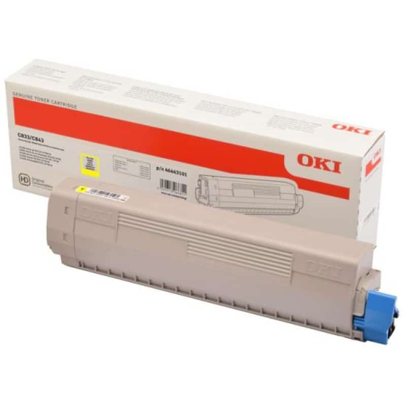 Toner OKI C 833 Yellowgdht