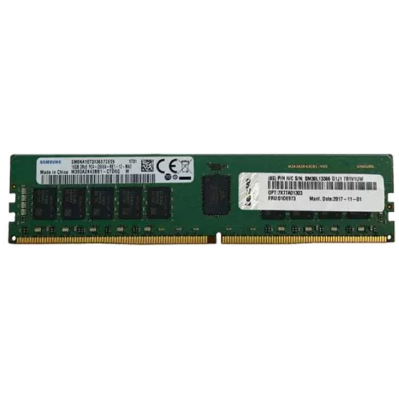 pamat lenovo thinksystem 32gb truddr4 3200 mhz rdimm 263796